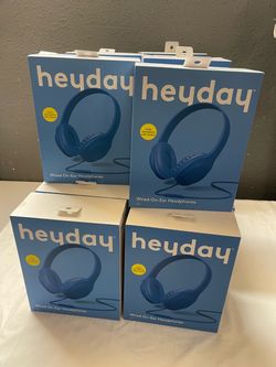 Heyday Wired On-Ear Headphones – Lot of 4