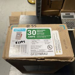 Siemens General Duty 30 Amp 2-Pole 3-Wire 240-Volt Fusible Outdoor Safety Switch RBPU