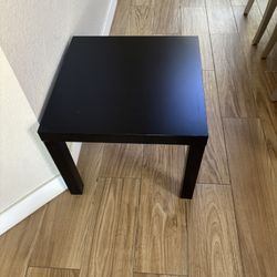 Black Side Table