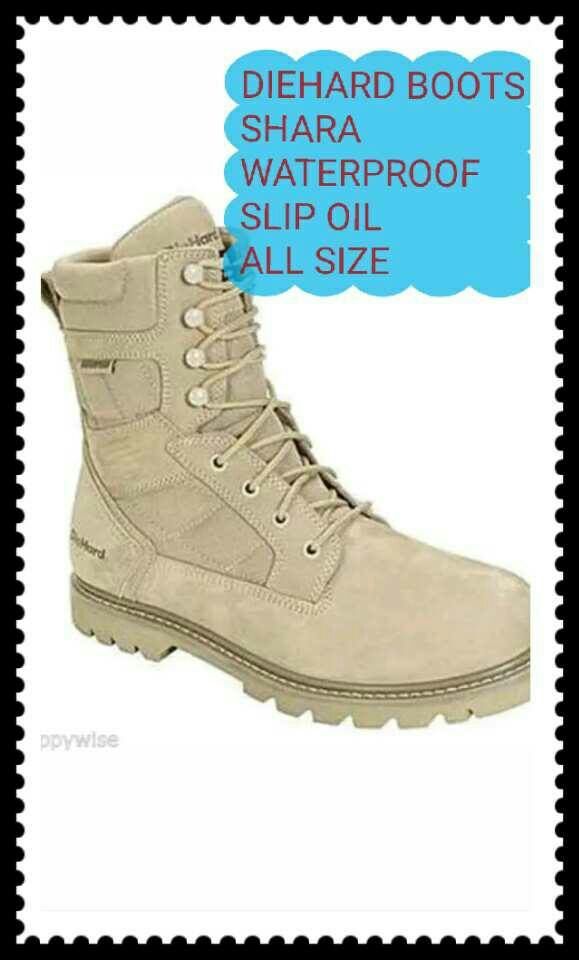 MENS WORK BOOTS DIEHARD SAHARA WATERPROOF SLIP OIL NEW ALL SIZE