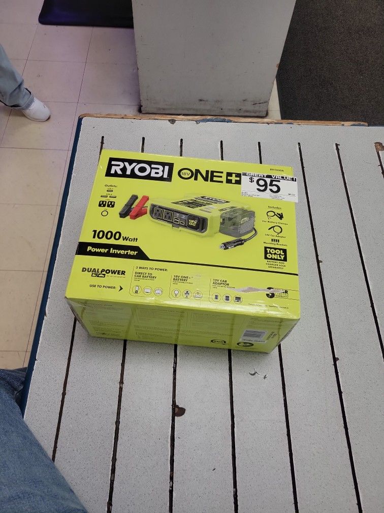 Ryobi 18v Power Inverter