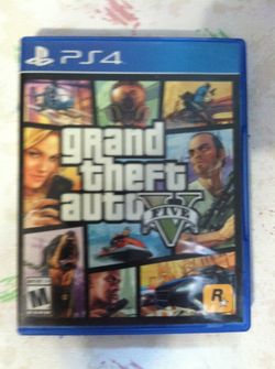 Grand theft auto 5 for ps4