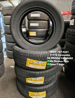 235/55R17 Fullway Set of Tires Installed and Balanced Set de Llantas Nuevas Instaladas y Balanceadas