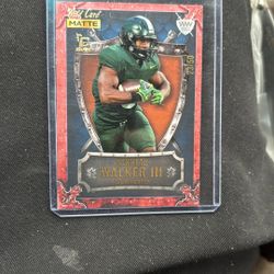 2022 Wild Card Matte Kenneth Walker III Football Rookie # 23/50
