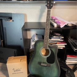 Acoustic electric Glarry Guitar 