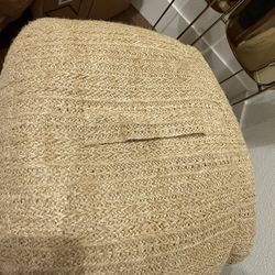 Wooven Ottoman