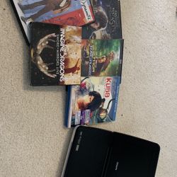 Philips DVD Player + Assorted DVDs
