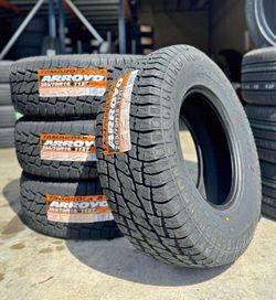 265/70/16 Arroyo AT 4 NEW TIRES INSTALLED AND BALANCED INCLUDED
