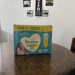 174ct Pampers BRAND NEW BOX
