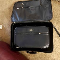 Set of 2 Jaguar Suitcases