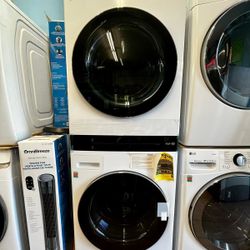 LG Tower Washer And Dryer Electric