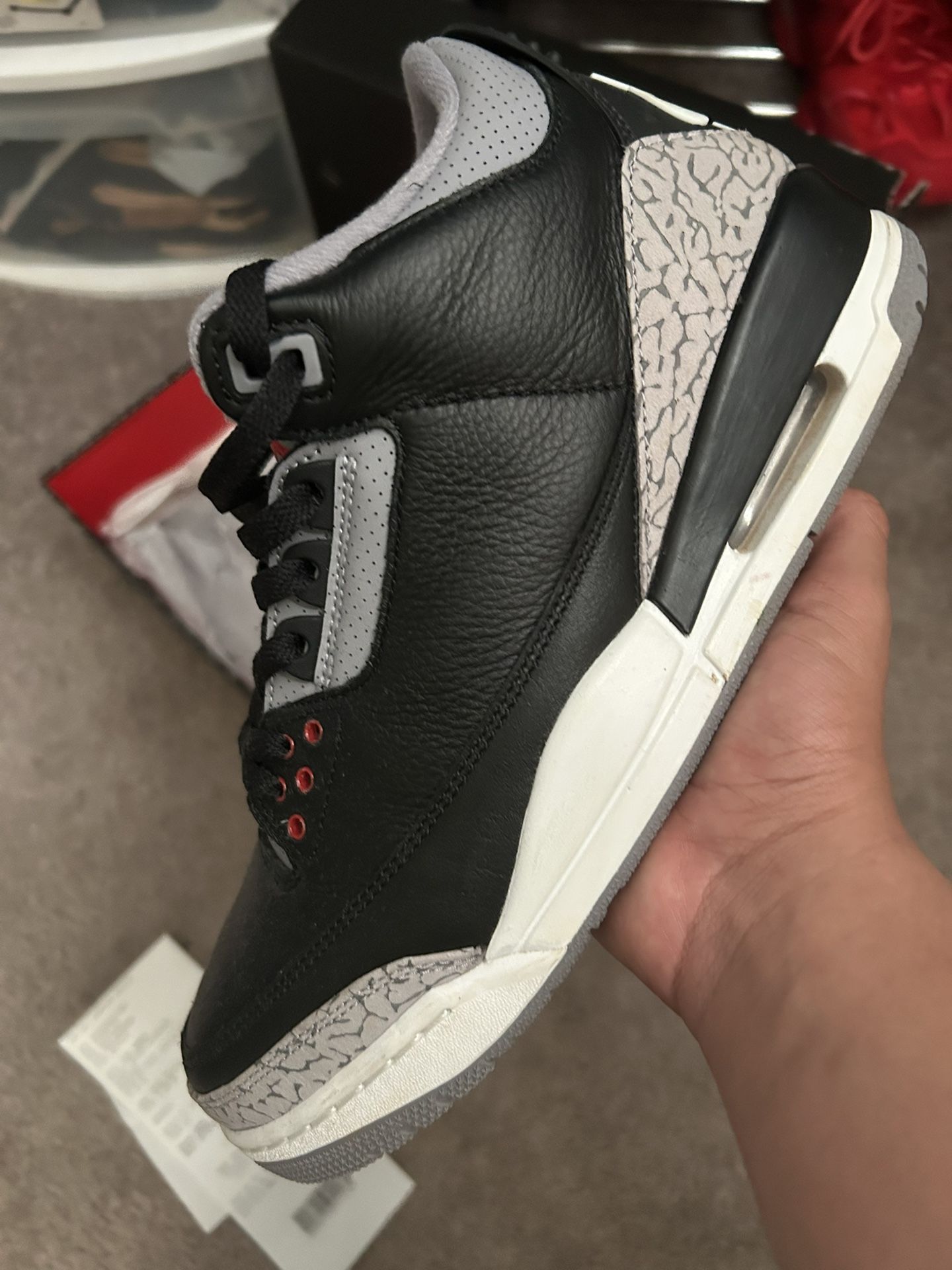 Jordan 3 Black Cement 2024