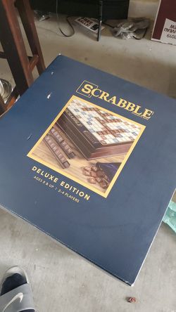 Scrabble board game