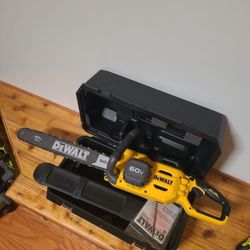 Dewalt 60V 20" Chainsaw+case