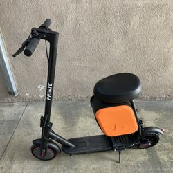 Electric Scooter With Seat