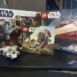 Sealed lego star wars sets + extra