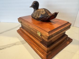 Duck Decoy Wood Box