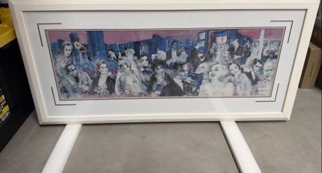 Leroy Nieman “Polo lounge” Serigraph 1988