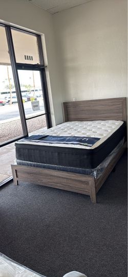 Queen bed frame