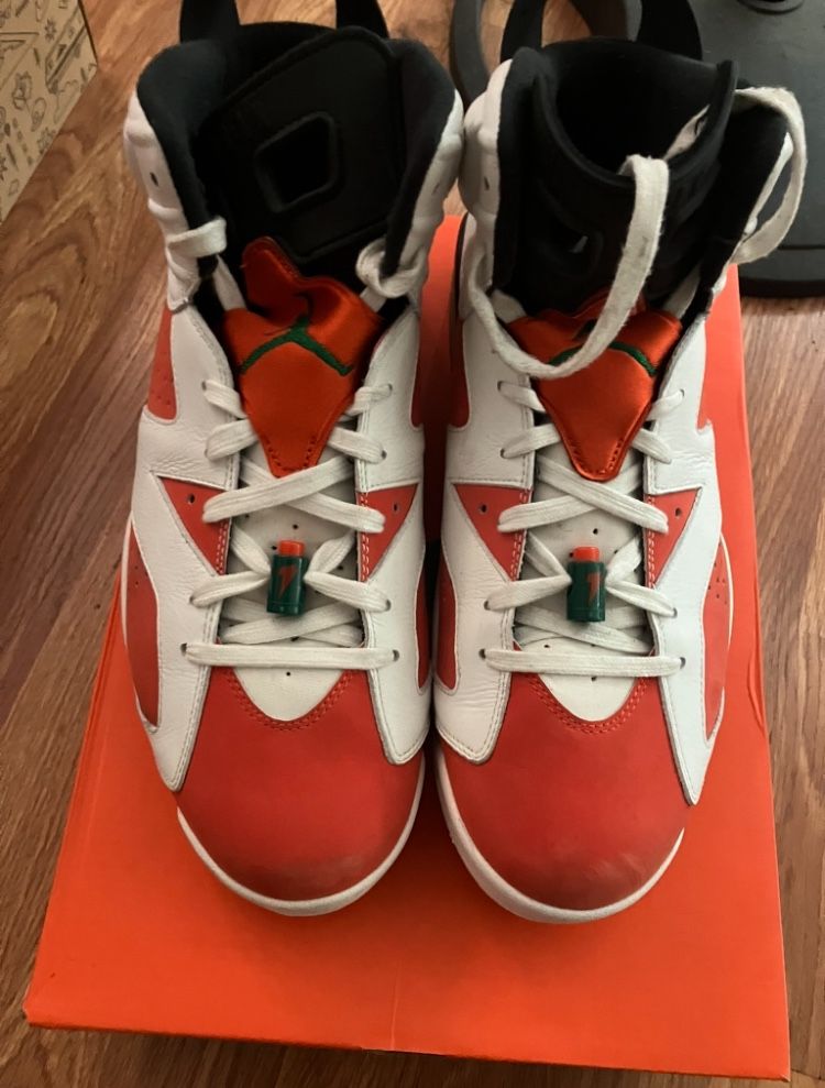 Nike Air Jordan Retro 6s Gatorade Size 13