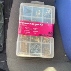 Picture Hangers, Picture Hanging Kit, 221pcs  Heavy Duty Frame Hooks Hardware ...