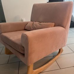 Blush Rocking Chair