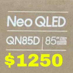 Samsung 85 NEO QLED LED LCD 120Hz 4K Tv