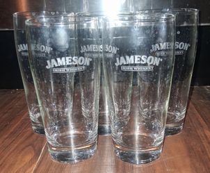 5 Rare Jameson Irish Whiskey Glasses
Excellent used condition