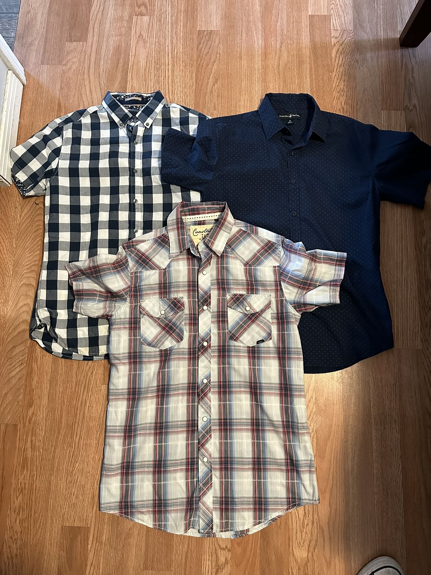Men Button Up Shirts