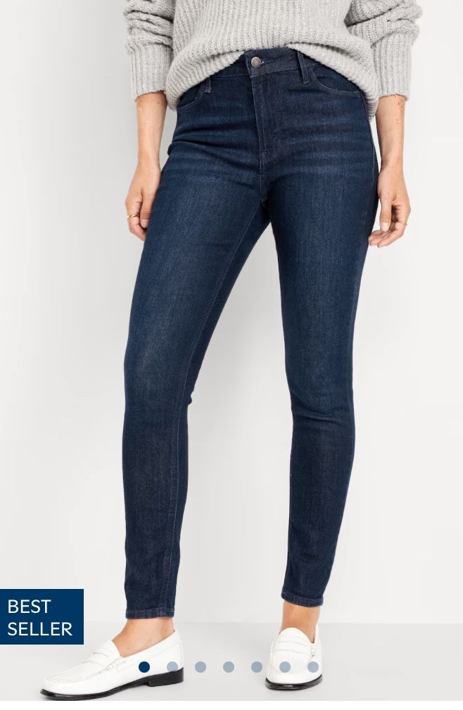 👖Jeans - Women’s High-Waisted Wow Super-Skinny Jeans - 8 Reg (NEW)