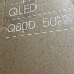 SAMSUNG 50-Inch Class QLED 4K Q80D Series Quantum HDR+, Dolby Atmos Object Tracking Sound Lite, Direct Full Array, Q-Symphony 3.0, Gaming Hub, Smart T