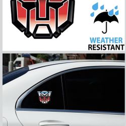 Transformers License Plate Frame And Decal