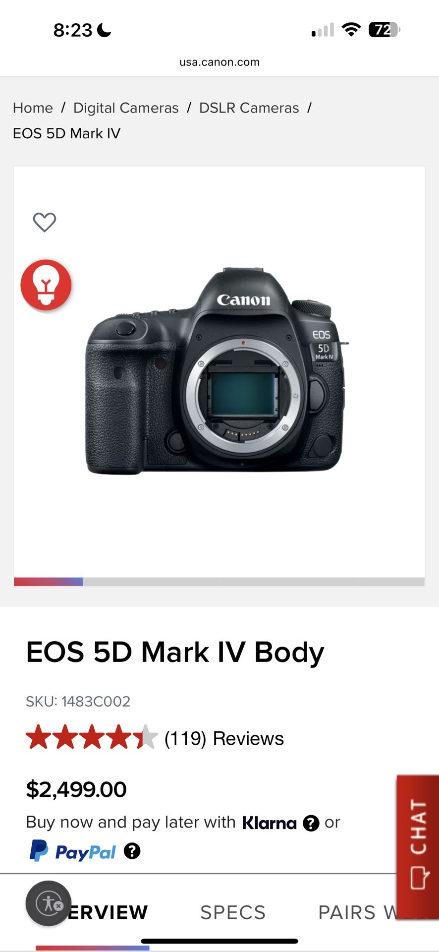 Canon 5D Mark IV