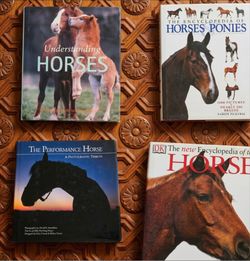 Set of 4 horse books worth over 140.00