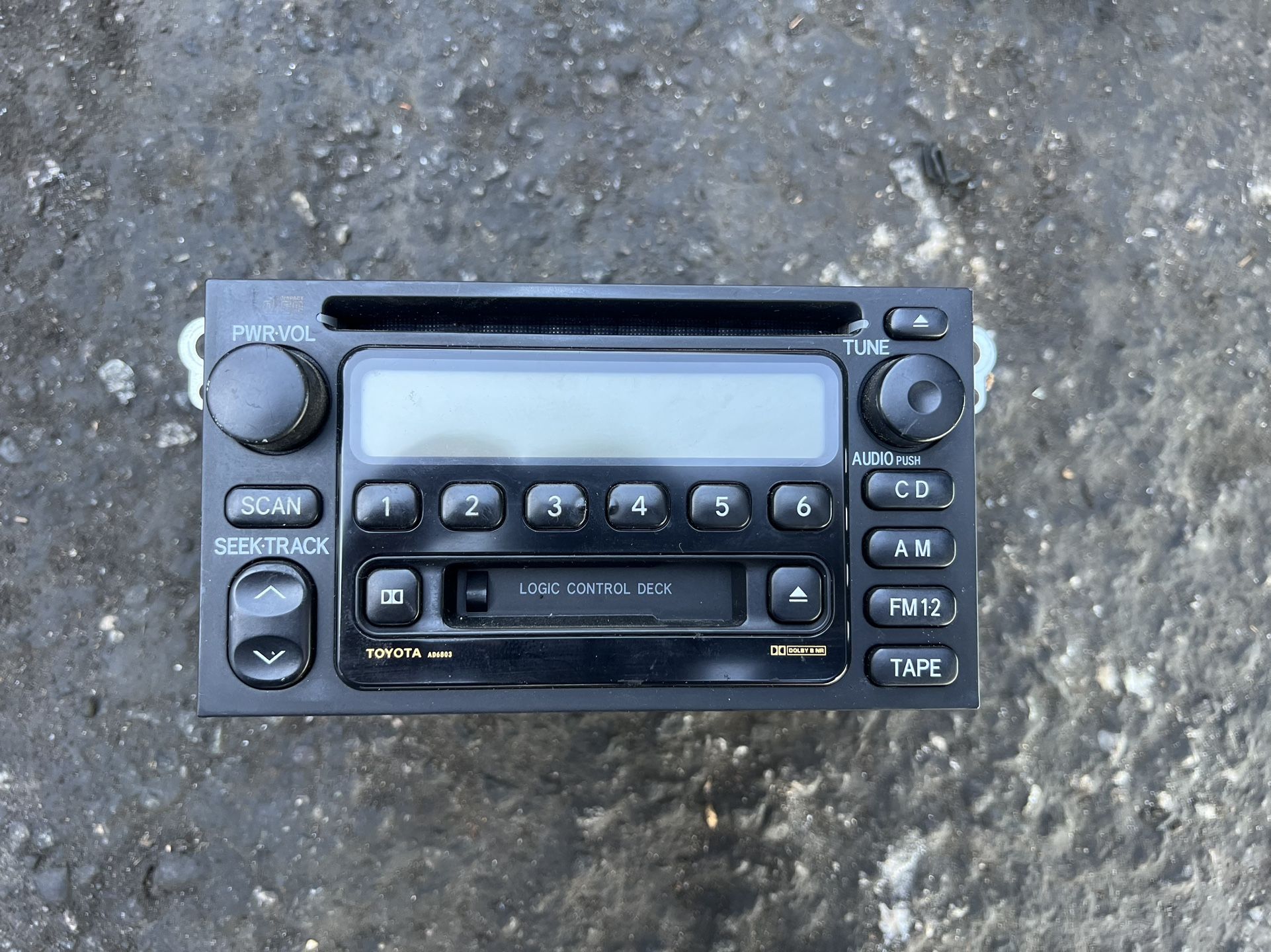 Toyota 4runner Radio 99-02