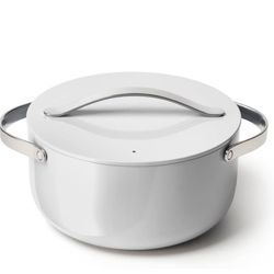 araway Nonstick Ceramic Dutch Oven Pot with Lid (6.5 qt, 10.5") - Non Toxic, PTFE & PFOA Free - Oven Safe & Compatible with All Stovetops (Gas, Electr