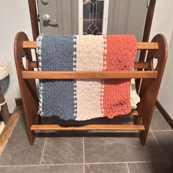 Antique Quilt Rack 