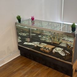 Glass display case