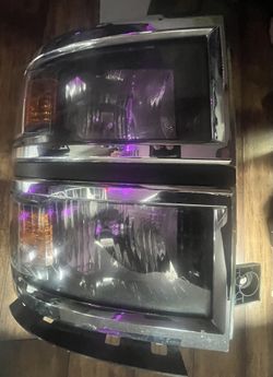 2014 Chevy Silverado Headlights Left & Right