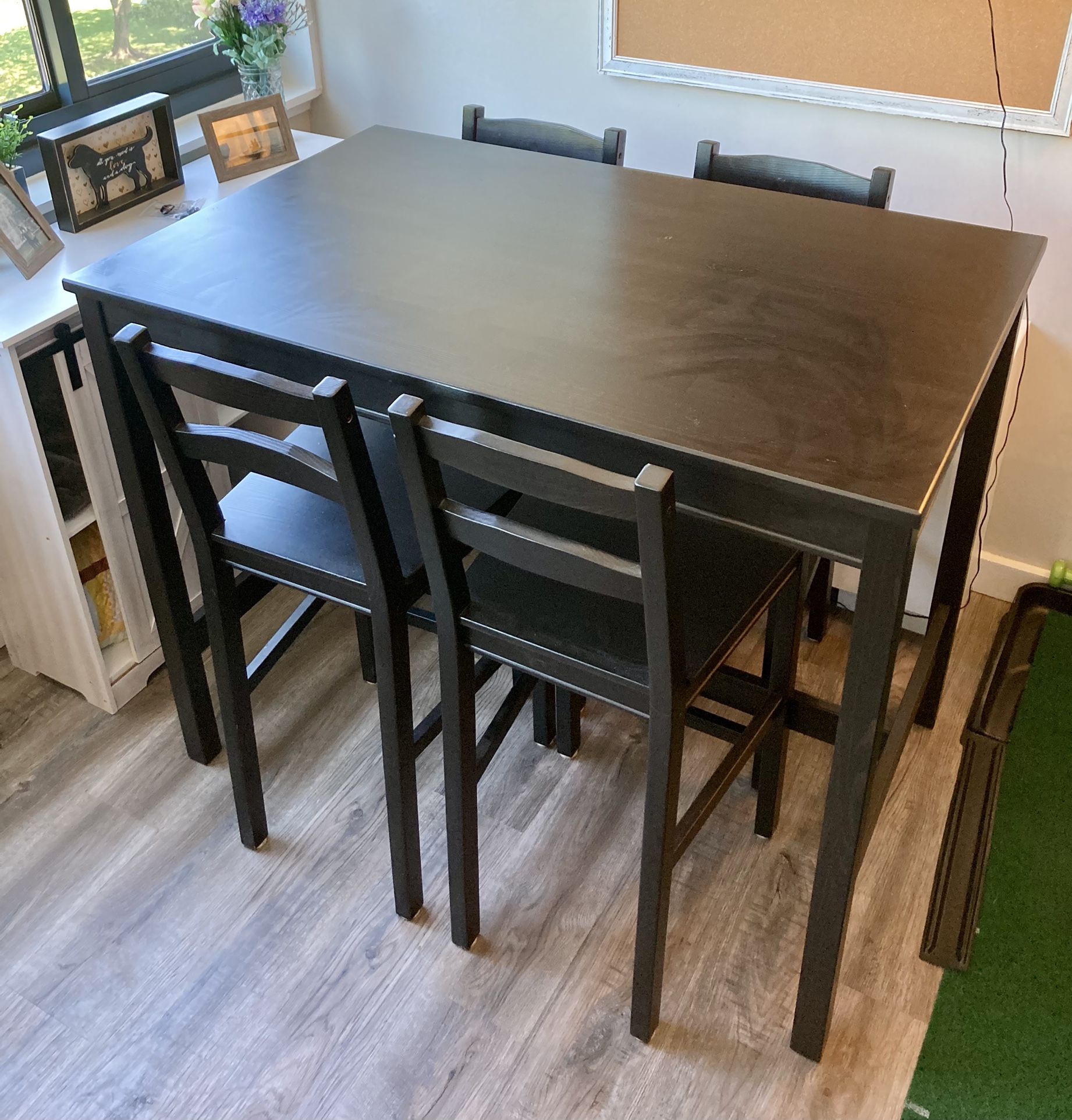 IKEA JOKKMOKK Bar Table with 4 Chairs Delivery Available for Sale in Arlington VA OfferUp