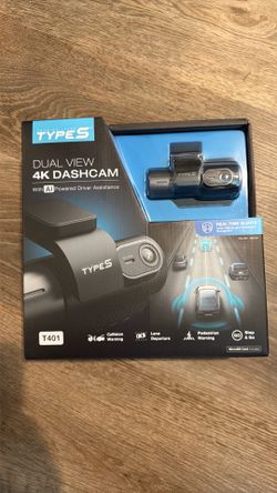 Type S Dual View 4K Dashcam