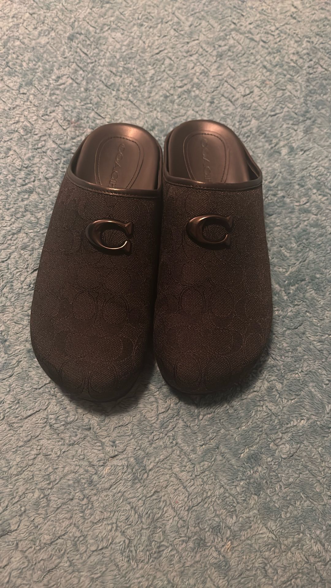 Brand New Coach Slippers  Size 9 