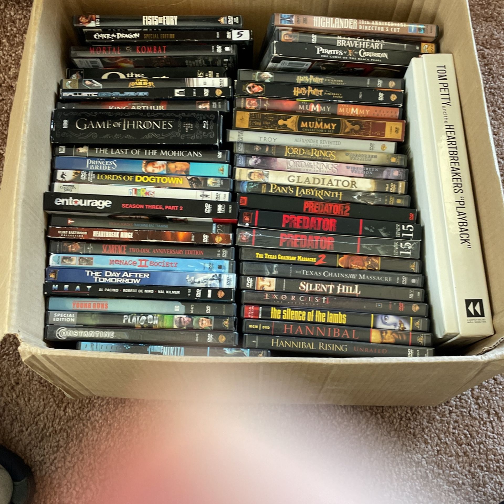DVD Collection Horror, Fantasy, Action