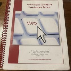 Esthetician State  Board Exam Book