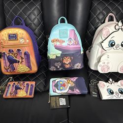 Loungefly Backpack & Wallet 