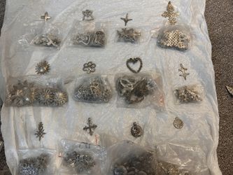 Bulk Charms, Pendent, Broach Pins And More