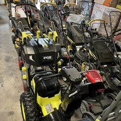 Yard Tools - Lawn Mowers, String Trimmers, Blowers, Chainsaws, And More. 