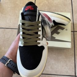 Nike Jordan 1  Low OG Travis Scott Olive Sizes 12