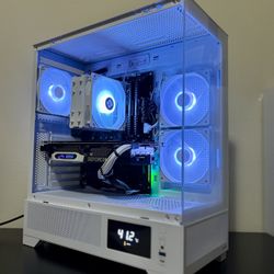 Perfect White Aesthetic Gaming Pc