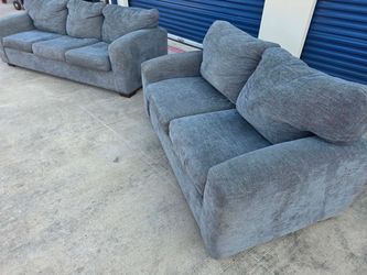 Couch and loveseat